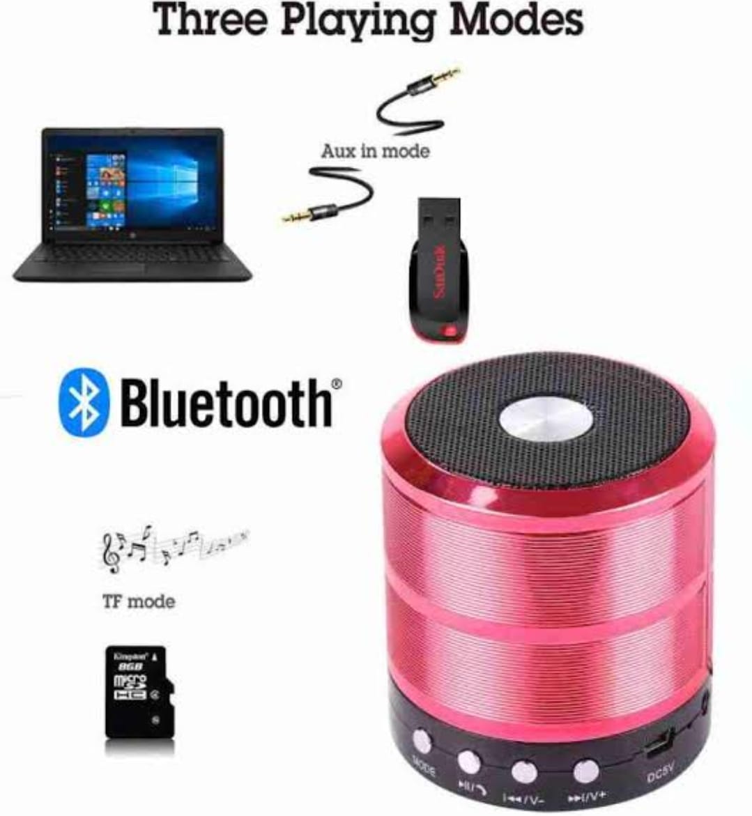 WS-887 Bluetooth Speaker